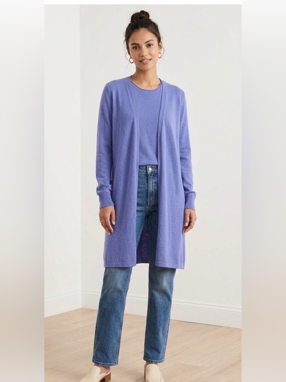 NWOT Kenzie Blue Cardigan Sweater